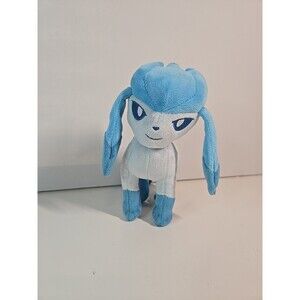 Glaceon Pokemon Plush 2014 Pokémon Center 7" Blue